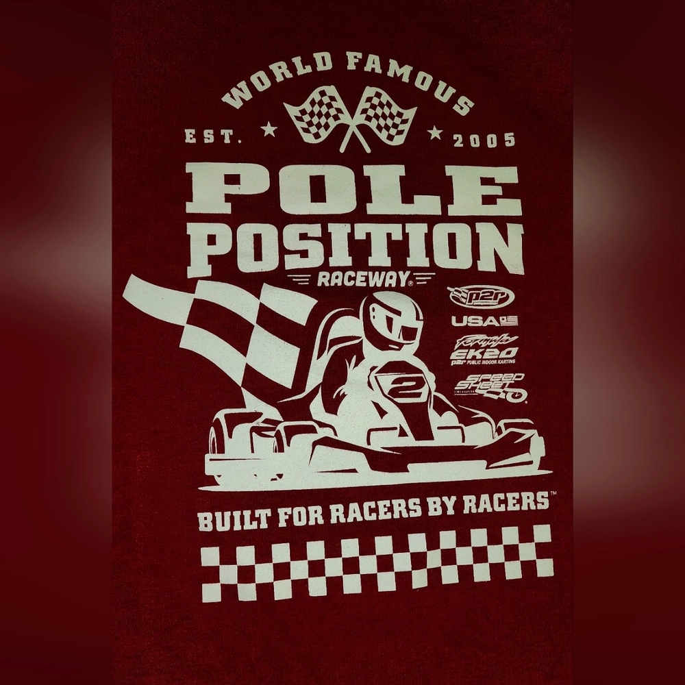 Raceway Kart Racing T Shirt